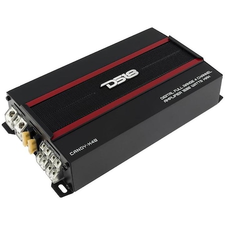 Ds18 CANDY Compact Full-Range Class D 4-Channel Amplifier 1600 Watts CANDY-X4B